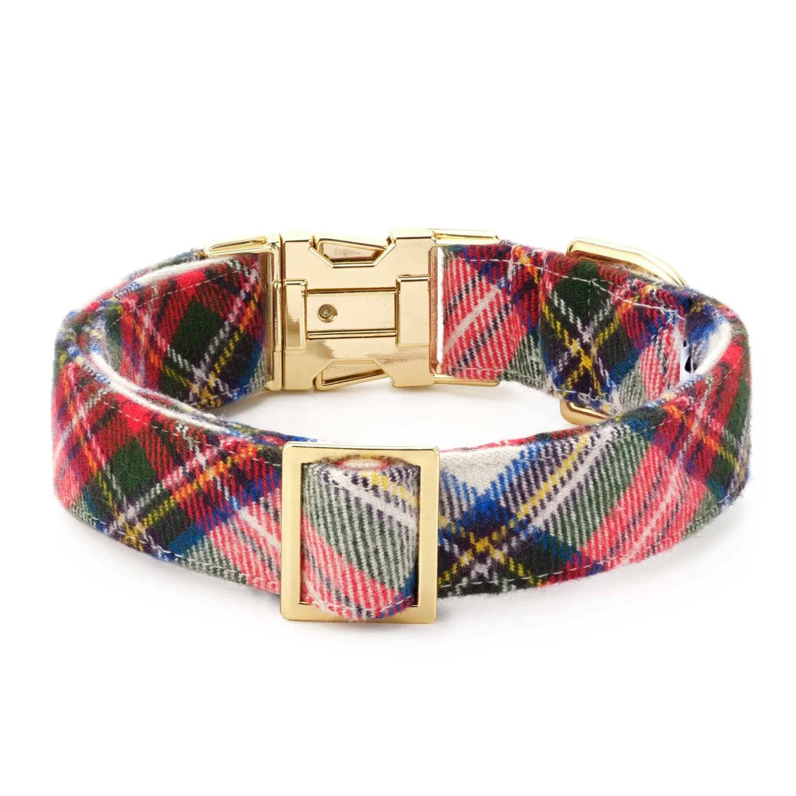 Regent Plaid Flannel Dog Collar - Image 2