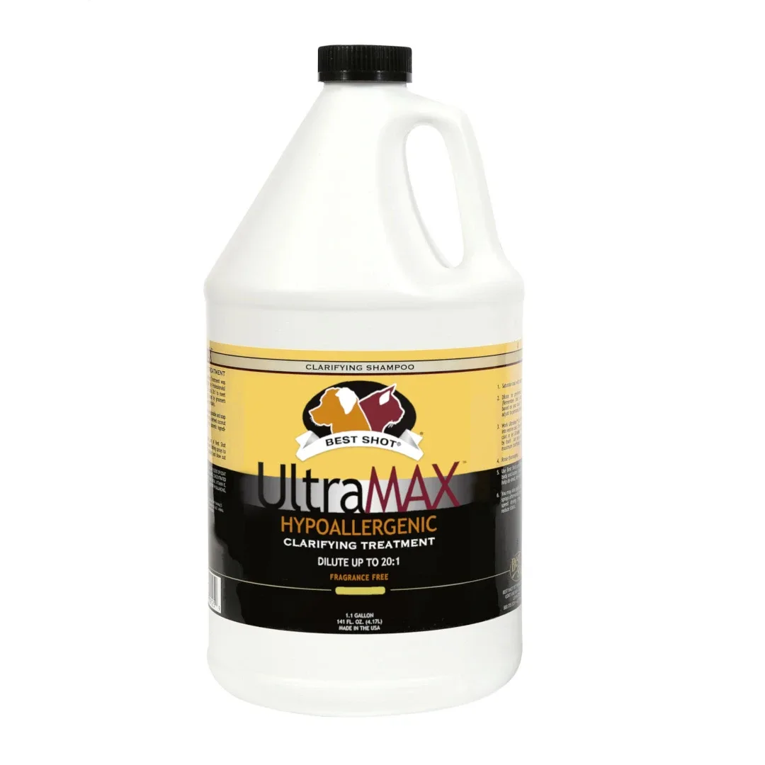 UltraMAX Hypoallergenic Clarifying Treatment Multi-Faceted Clarifying Shampoo, 1 Gallon