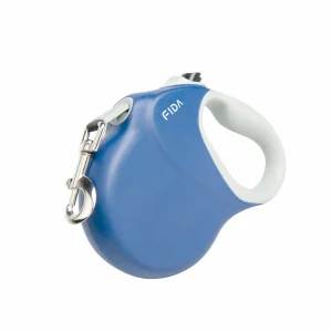 Fida Extra Retractable Leash for Dogs (Blue)