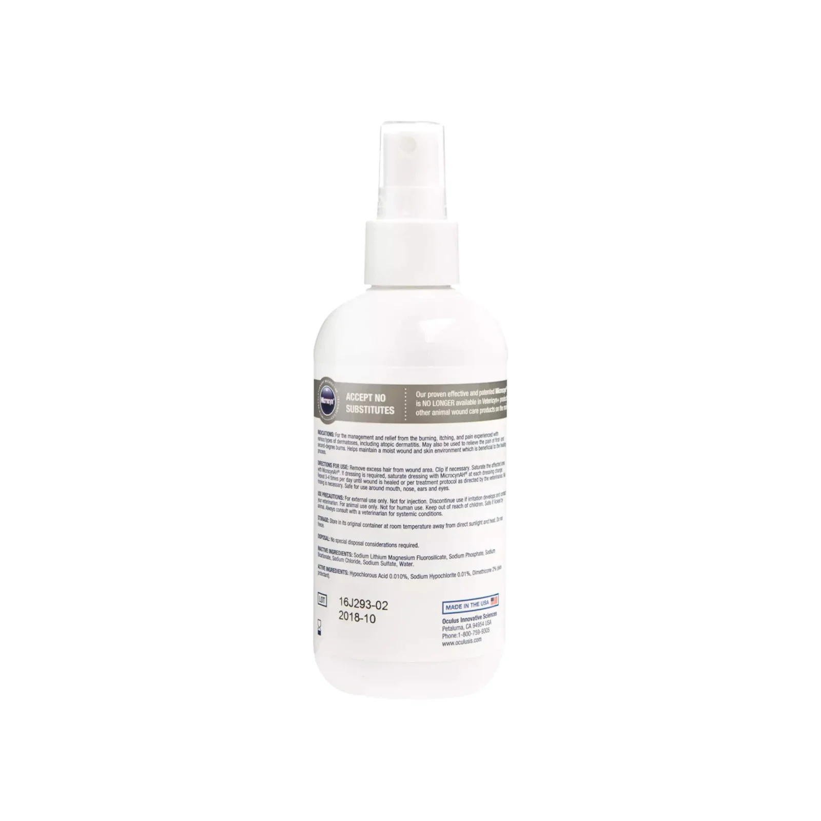 MicrocynAH Hot Spot Spray Gel for Dogs & Cats - Image 2