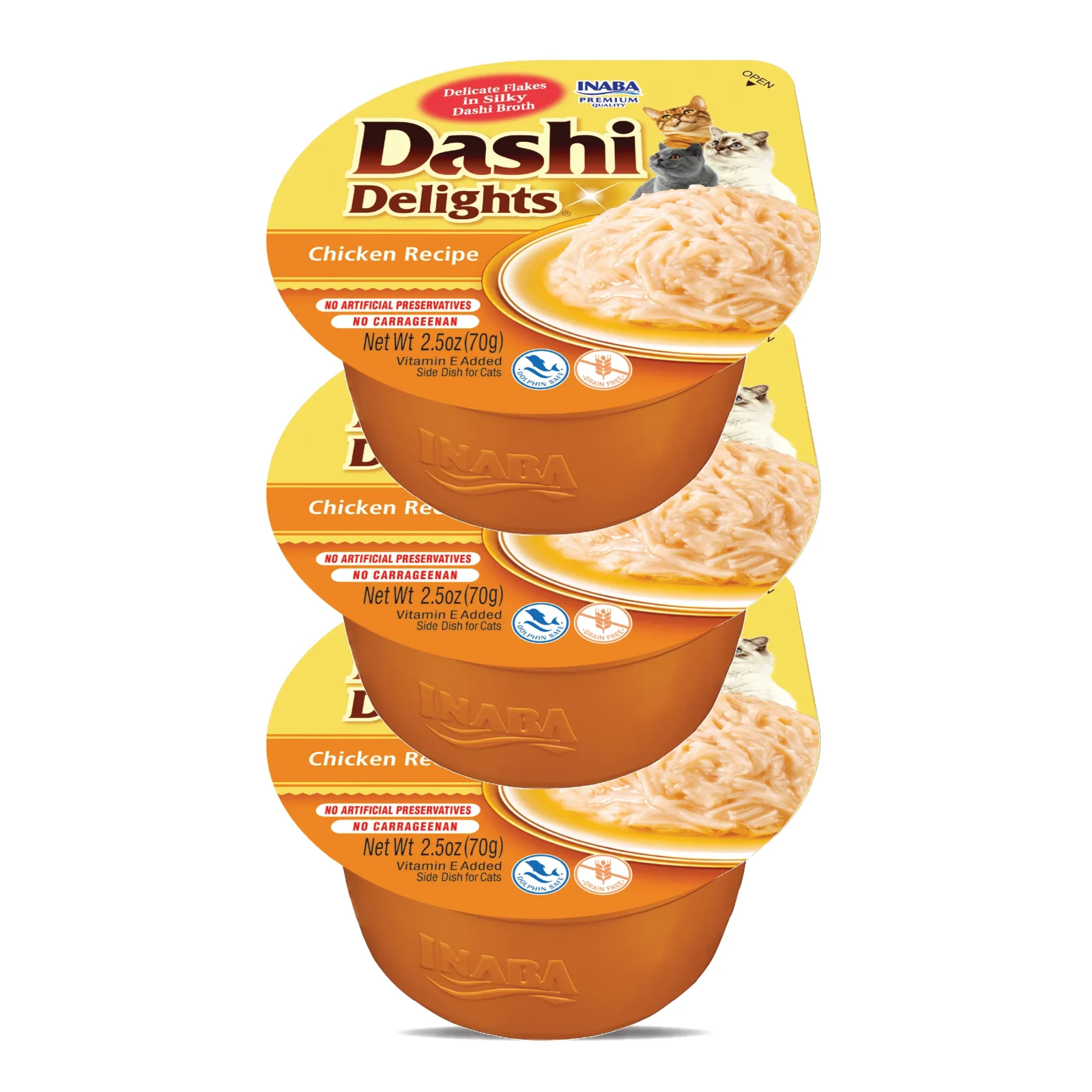 Inaba Dashi Delights Chicken Recipe Cat Wet Food - Image 2