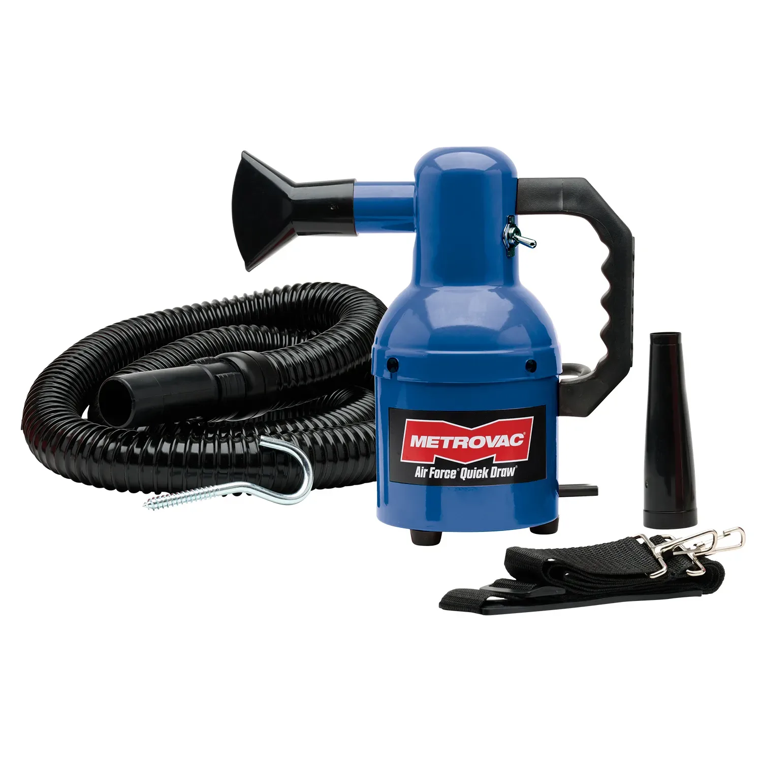 MetroVac Air Force QuickDraw Pet Dryer Blue