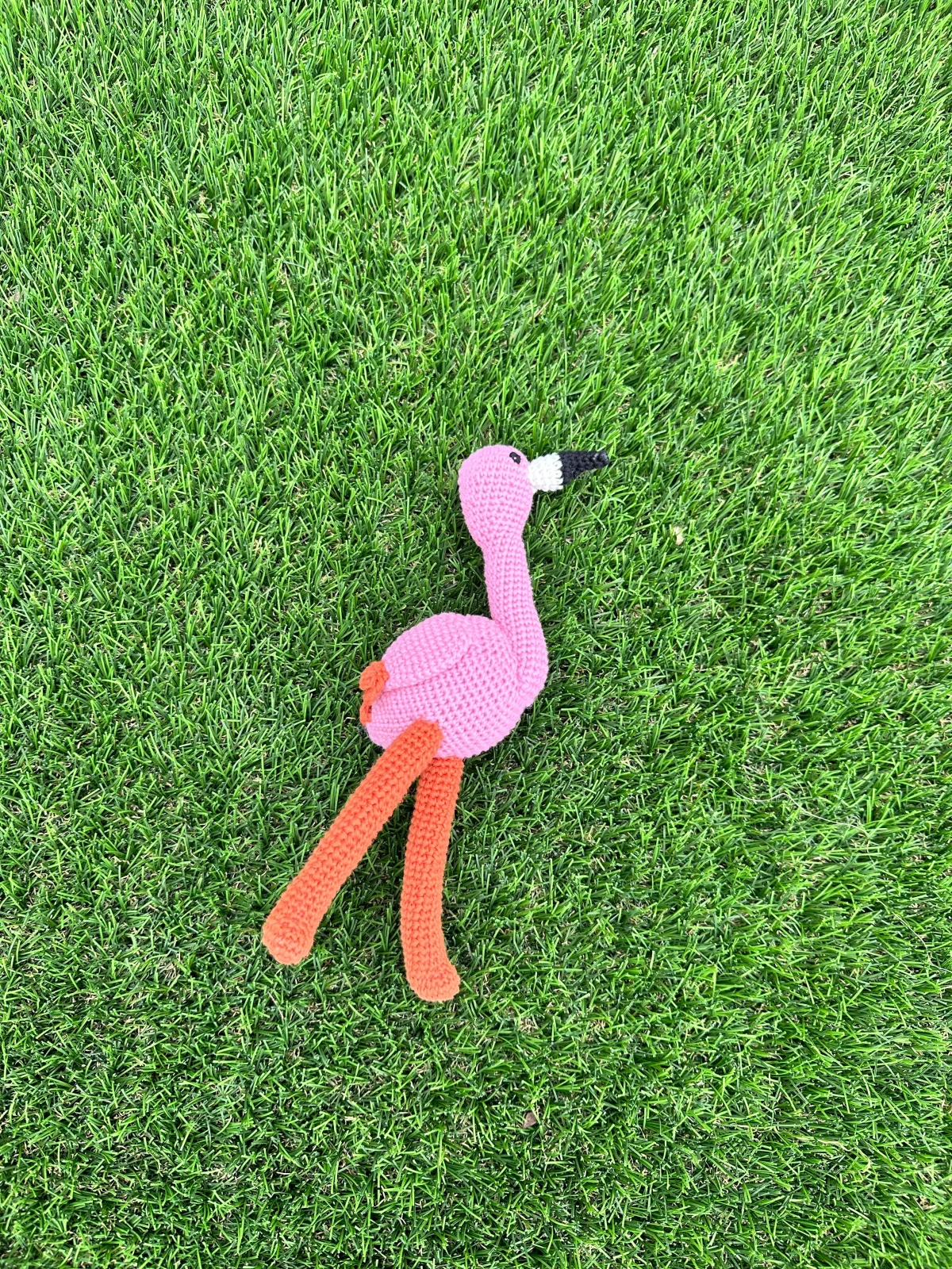 Francesca The Crochet Flamingo - Image 2