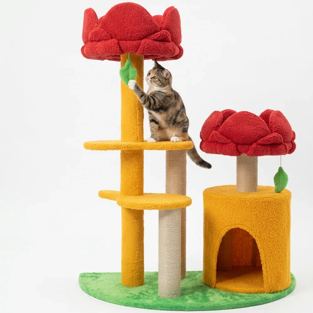 Skatrs Pawradise Tower Cat Tree for Cats and Kittens - Image 2