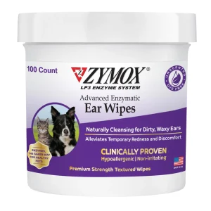 Zymox Advanced Enzymatic Ear Wipes
