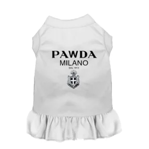 Pawda Dog Dress and Tee - SS22 Designer Inspired Dog Apparel by Bark Fifth Avenue