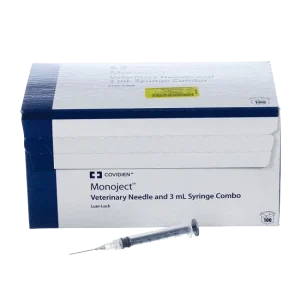 3cc MonoJect™ Syringes with 20 gauge Needles
