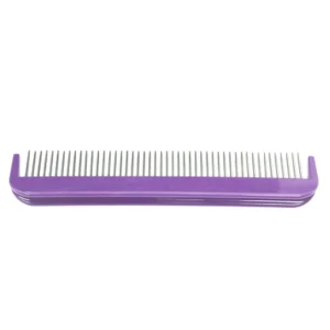 SureGrip Dog Comb, Detangling with Rotating Teeth, 7 inches