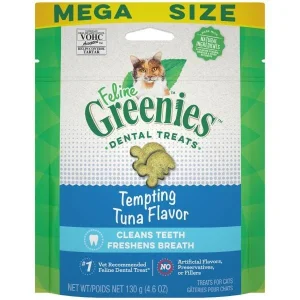 Greenies Feline Tuna Dental Cat Treats - 4.6 oz