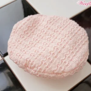 Wooflink Cotton Candy Summer Beret in Pink