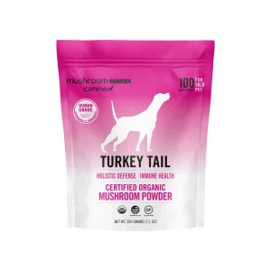 Canine Matrix Turkey Tail Organic Mushroom Holistic Supplement for Dogs