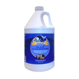 Best Shot M.E.D. 3% Chlorhexidine Dog Shampoo, 1 Gallon