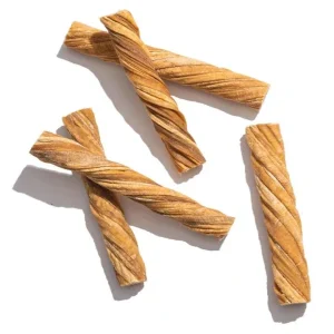 Jack & Pup Displays 6" Tripe Twist Dog Bully Sticks - 50 ct