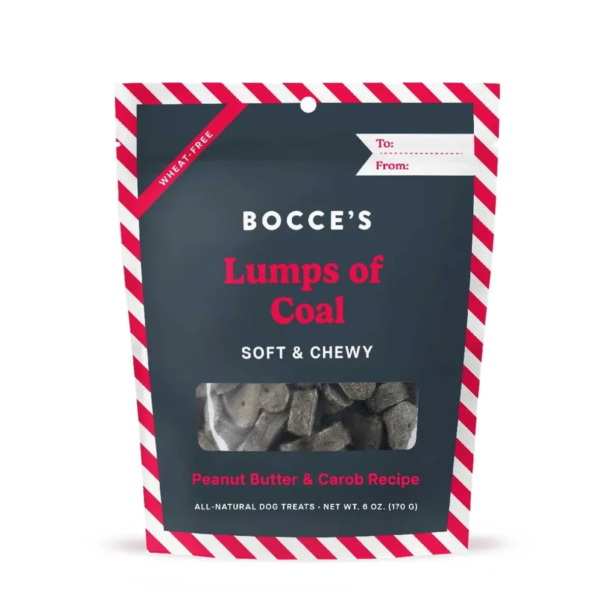 Bocce's Bakery Lumps of Coal Soft & Chewy Dog Treats - Image 2
