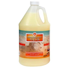 Best Shot Scentament Spa Body and Face Wash, Exotic Island, 1 Gallon