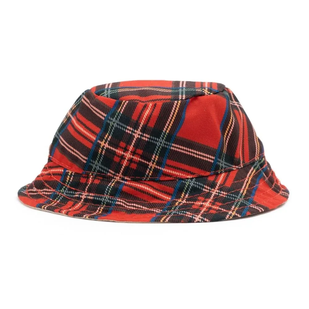 Red Plaid Bucket Hat - Image 2