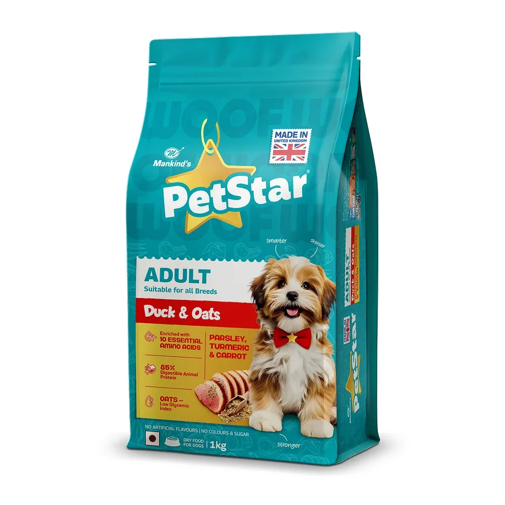 Mankind Petstar Duck & Oats Adult Dog Dry Food - Image 2