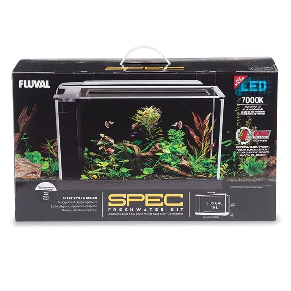 Fluval Spec V 5 Gallon Desktop Aquarium Kit - Image 2