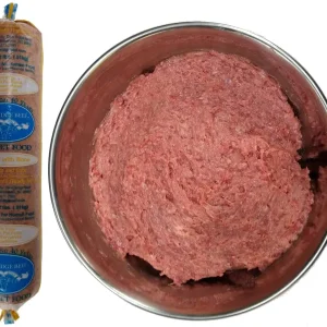 Blue Ridge Beef Frozen Food Rabbit & Bone Cat and Dog Chubs - 2 lb Chub