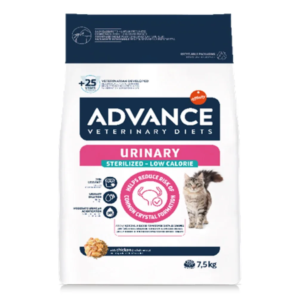 Advance Veterinary Diets Urinary Sterilized Low Calorie Cat Dry Food - Image 2