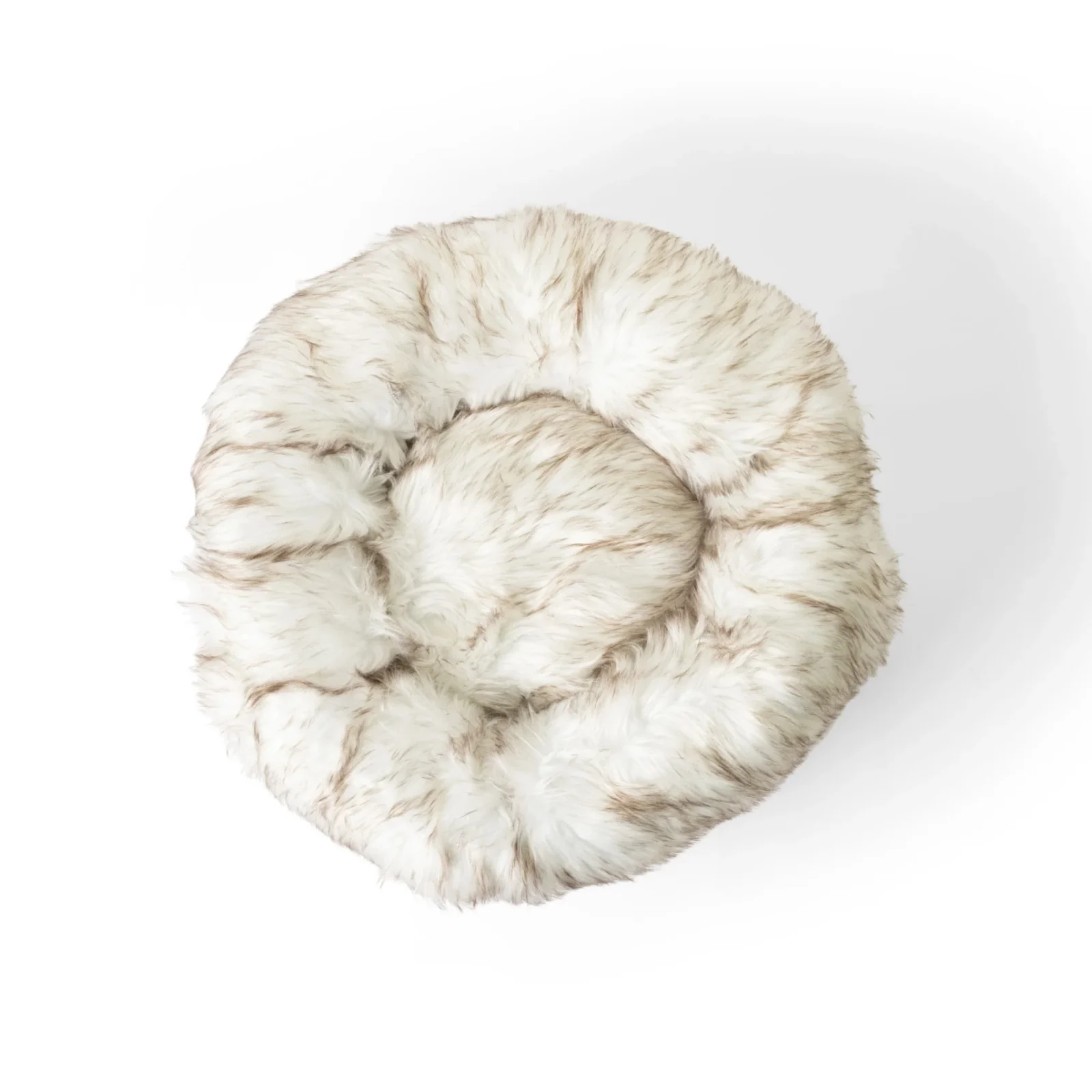 PupPouf™ Faux Fur Donut Pet Bed - Desert Luxe - Image 2