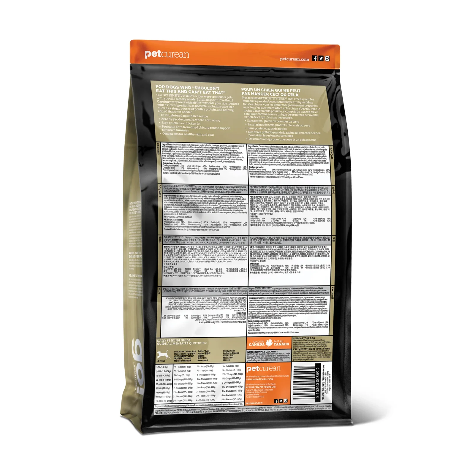 Petcurean GO! Sensitivity Dry Dog Food - Image 2