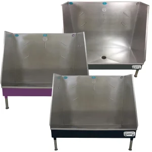 Groomer's Best Walk In Dog Grooming Tub 48In