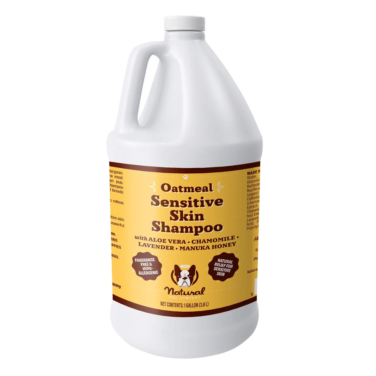 Natural Dog Company Oatmeal Sensitive Skin Shampoo Gallon