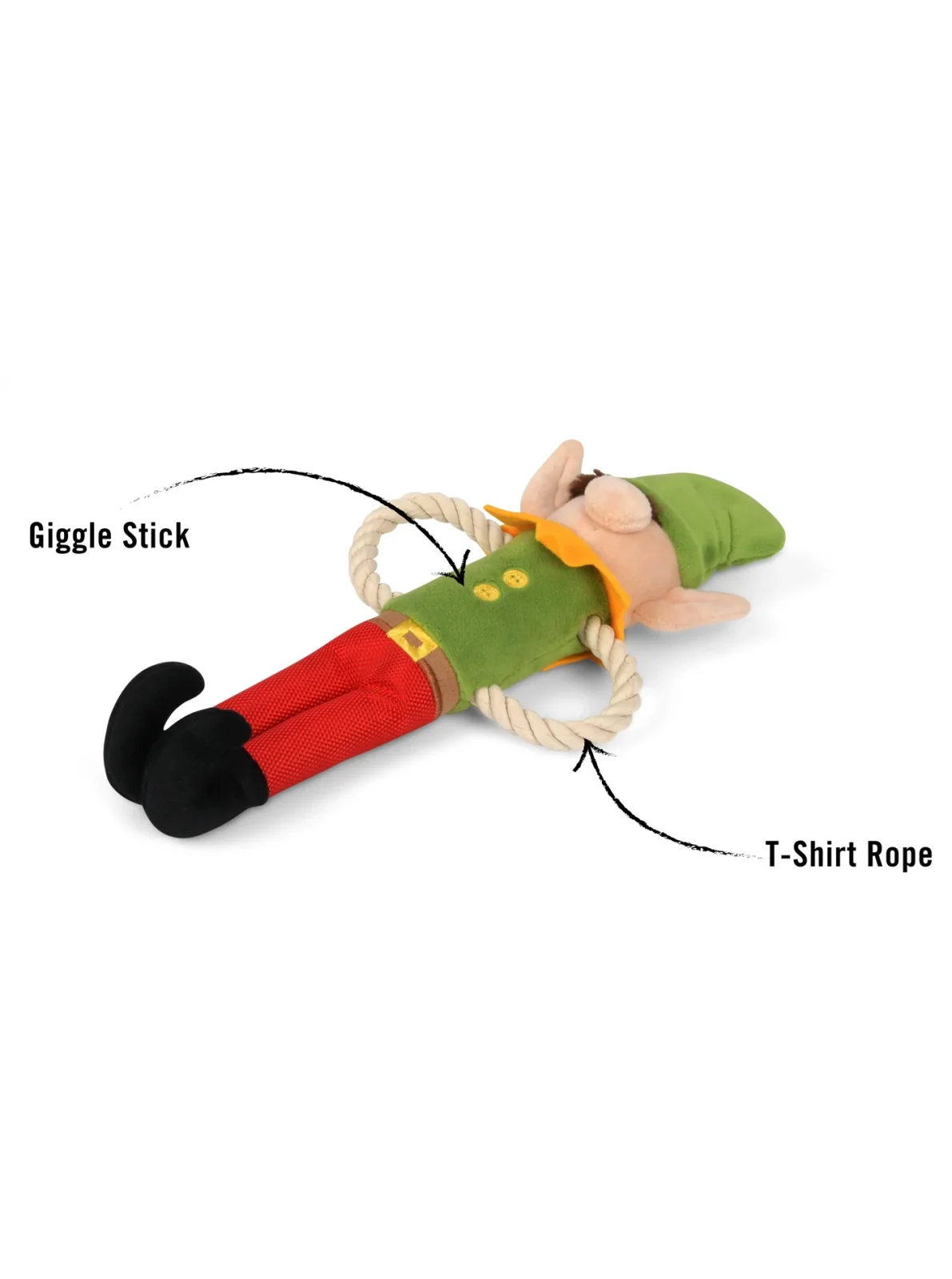 SANTA'S LITTLE ELF DOG TOY - Image 2