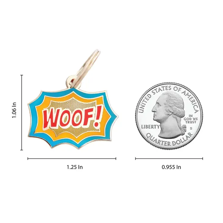 Woof! Pet ID Tag - Image 2