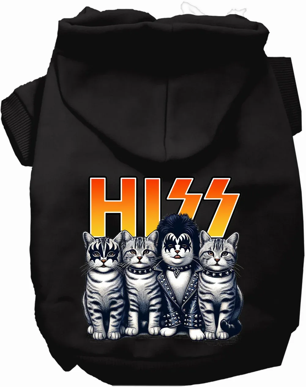 Hiss Kitties Parody Pet Hoodie