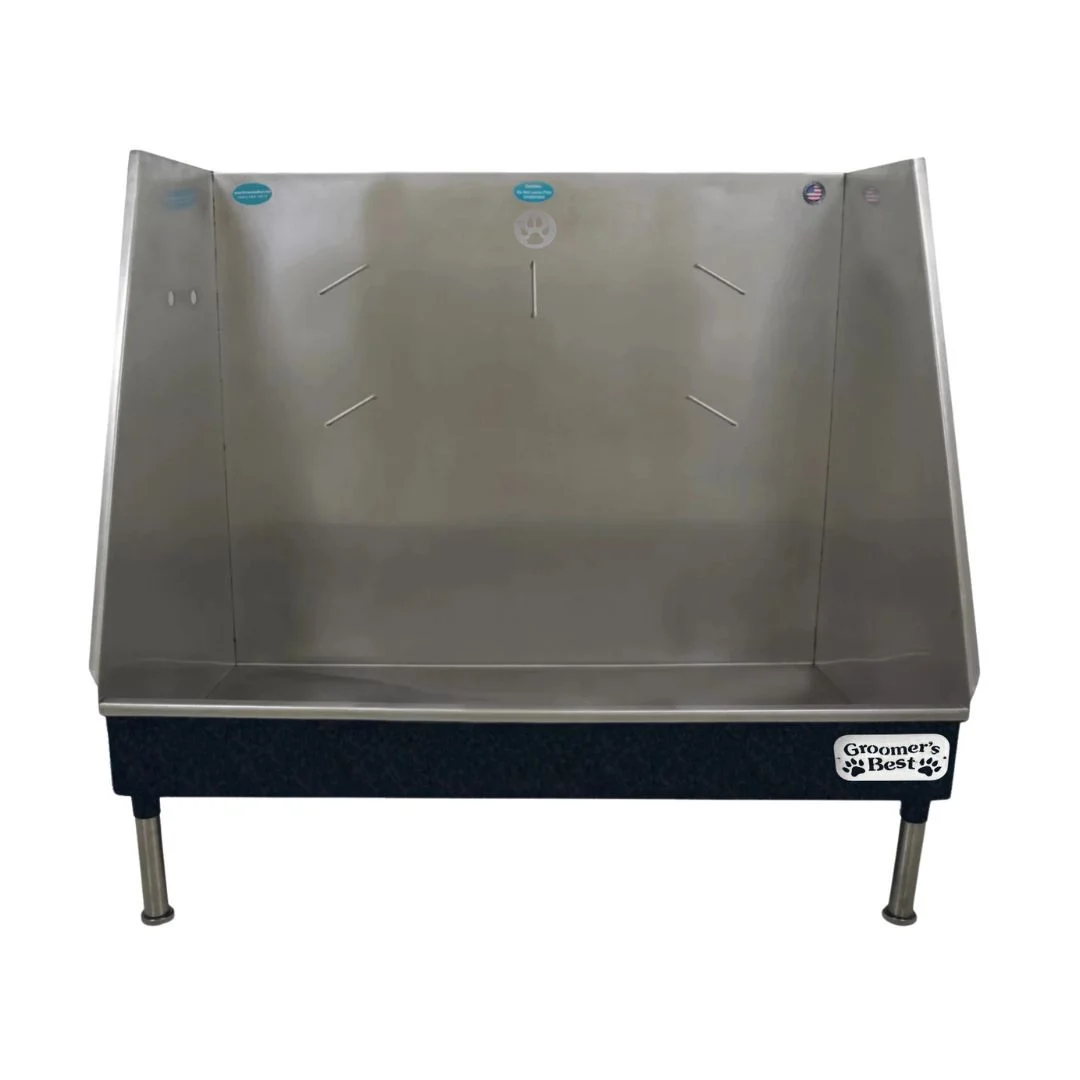 Groomer's Best Walk-In Tub 24" x 48" Left Drain