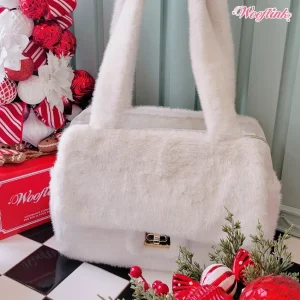 Wooflink Luxe Bag 3 Fur - White