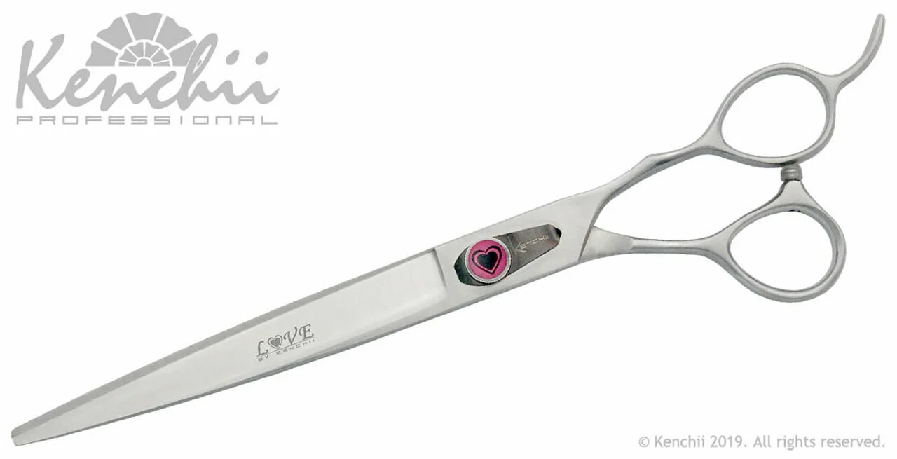 Kenchii Love Shears, Straight, 8 inch