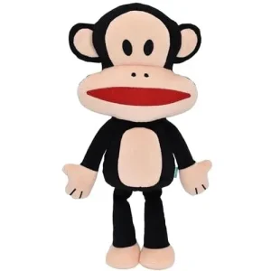 Multipet Paul Frank's Julius The Monkey Squeak and Soft Plush Dog Toy