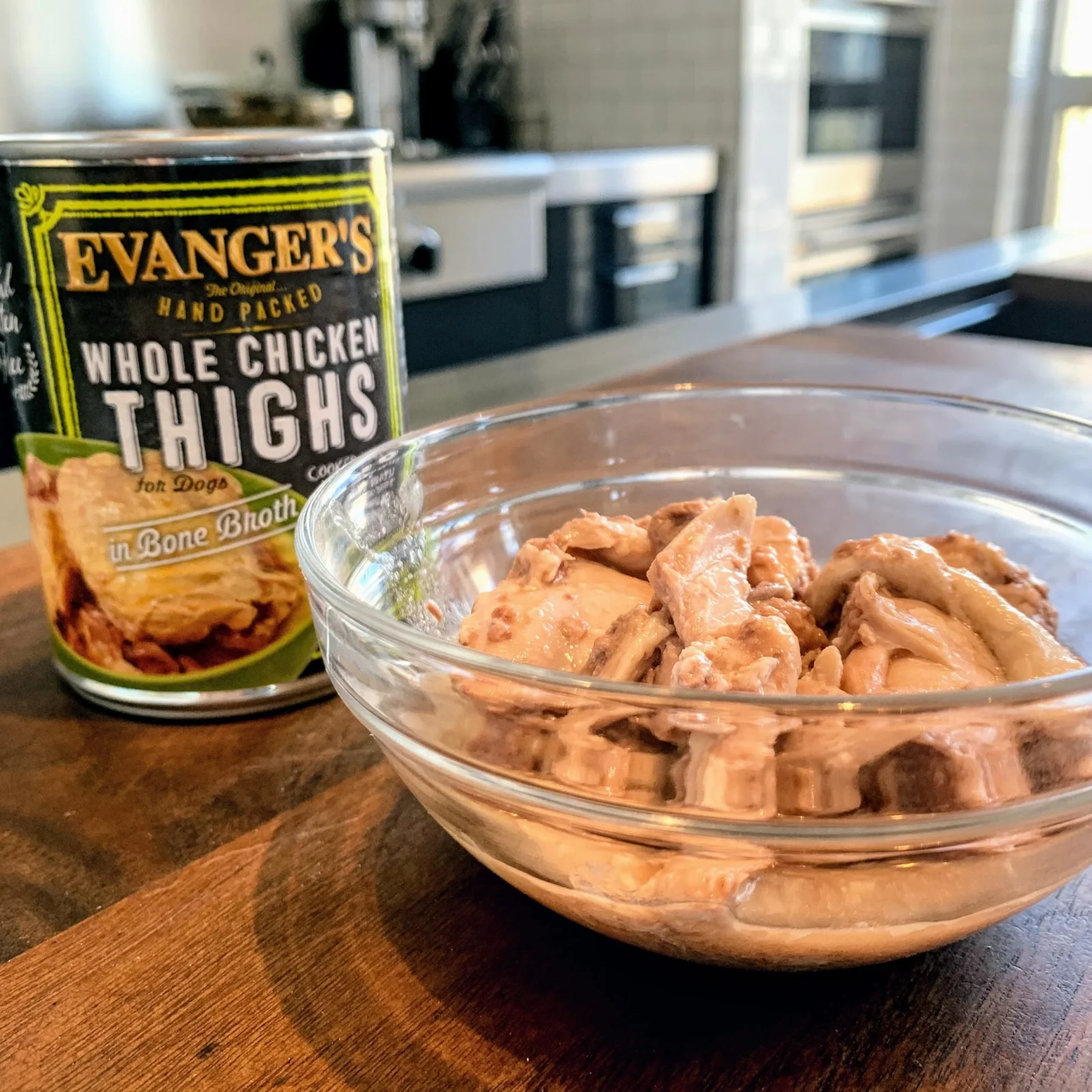 Evanger's Chicken Thighs Hand Packed Canned Dog Food - 13 oz Cans - Case of 12 - Image 2