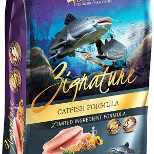 Pets Global Zignature Catfish Formula Dry Dog Food - 12.5 lb Bag