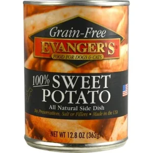 Evanger's Sweet Potato Canned Dog and Cat Food - 13 oz Cans - Case of 12