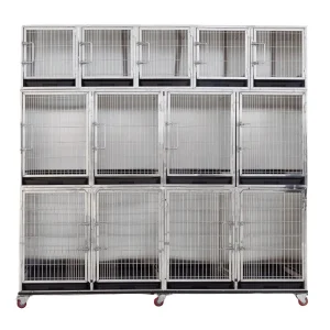 DuraDog 13-Cage Bank (includes Frame with wheels!)