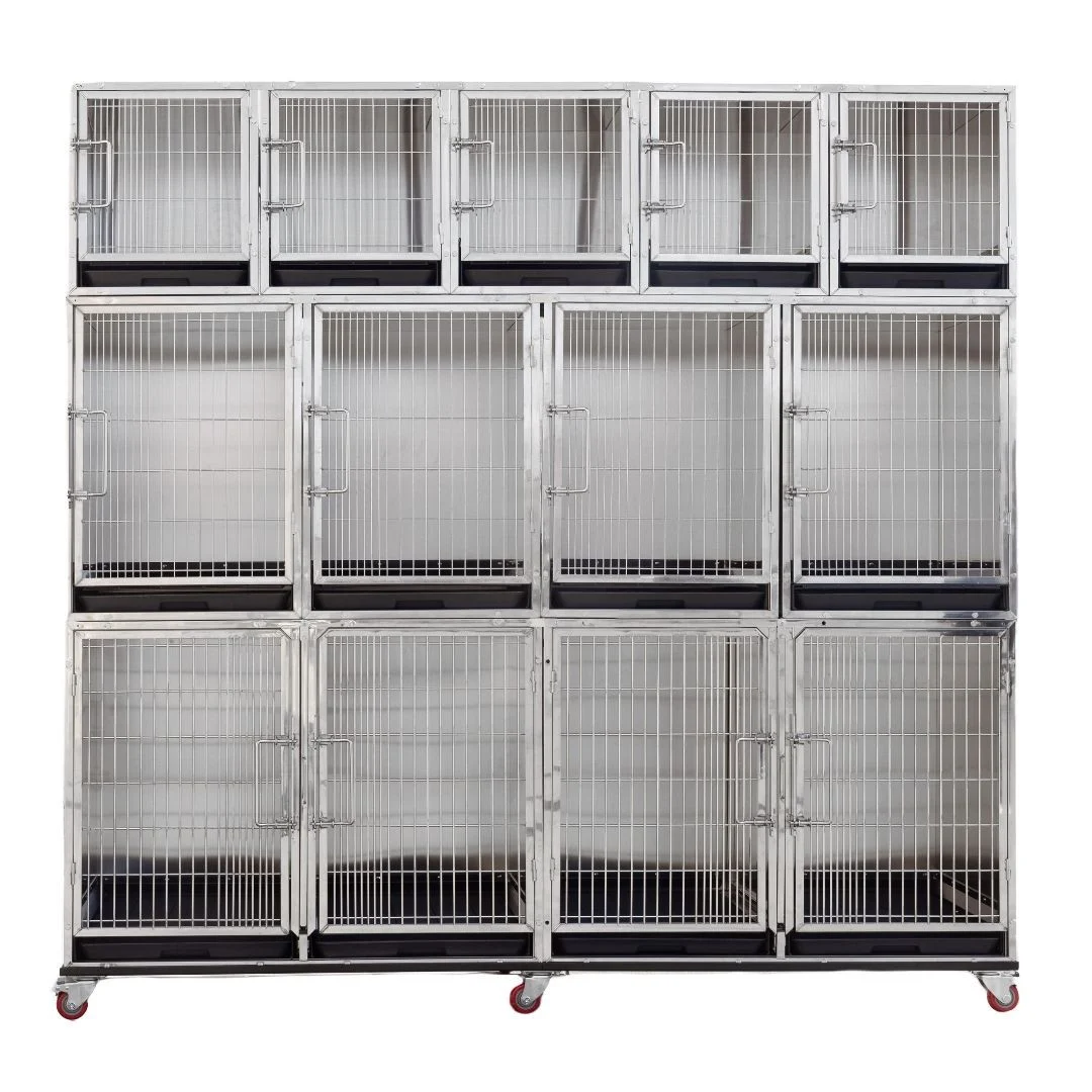 DuraDog 13-Cage Bank (includes Frame with wheels!)