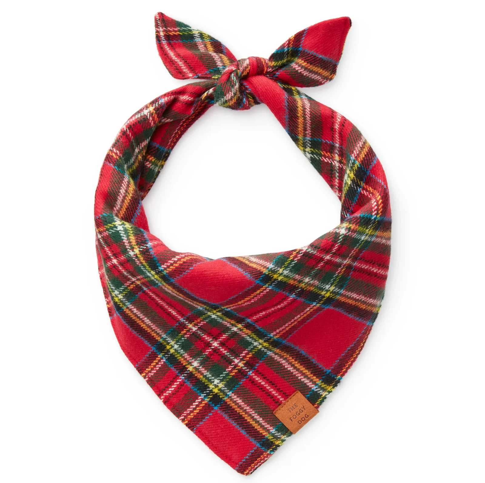 Tartan Plaid Flannel Dog Bandana - Image 2