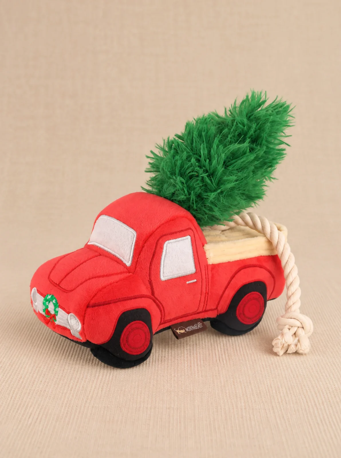 TREE TRUCK DOG TOY