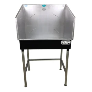 Groomer's Best Mini Tub, 32" x 24", Right Drain
