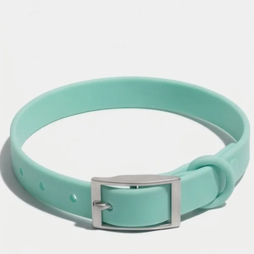 Skatrs Adjustable Collar for Dogs (Aqua Teal)