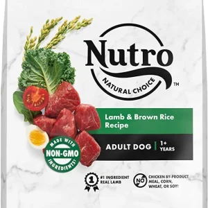 Nutro Natural Choice Adult Lamb & Rice Dry Dog Food - 20 lb Bag