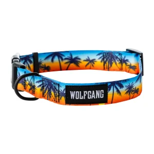 SunsetPalms Wide Dog Collar