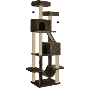 Furrlovers Multi Storey Cat Tree with Hammock, Condo & Sisal Scratching Posts