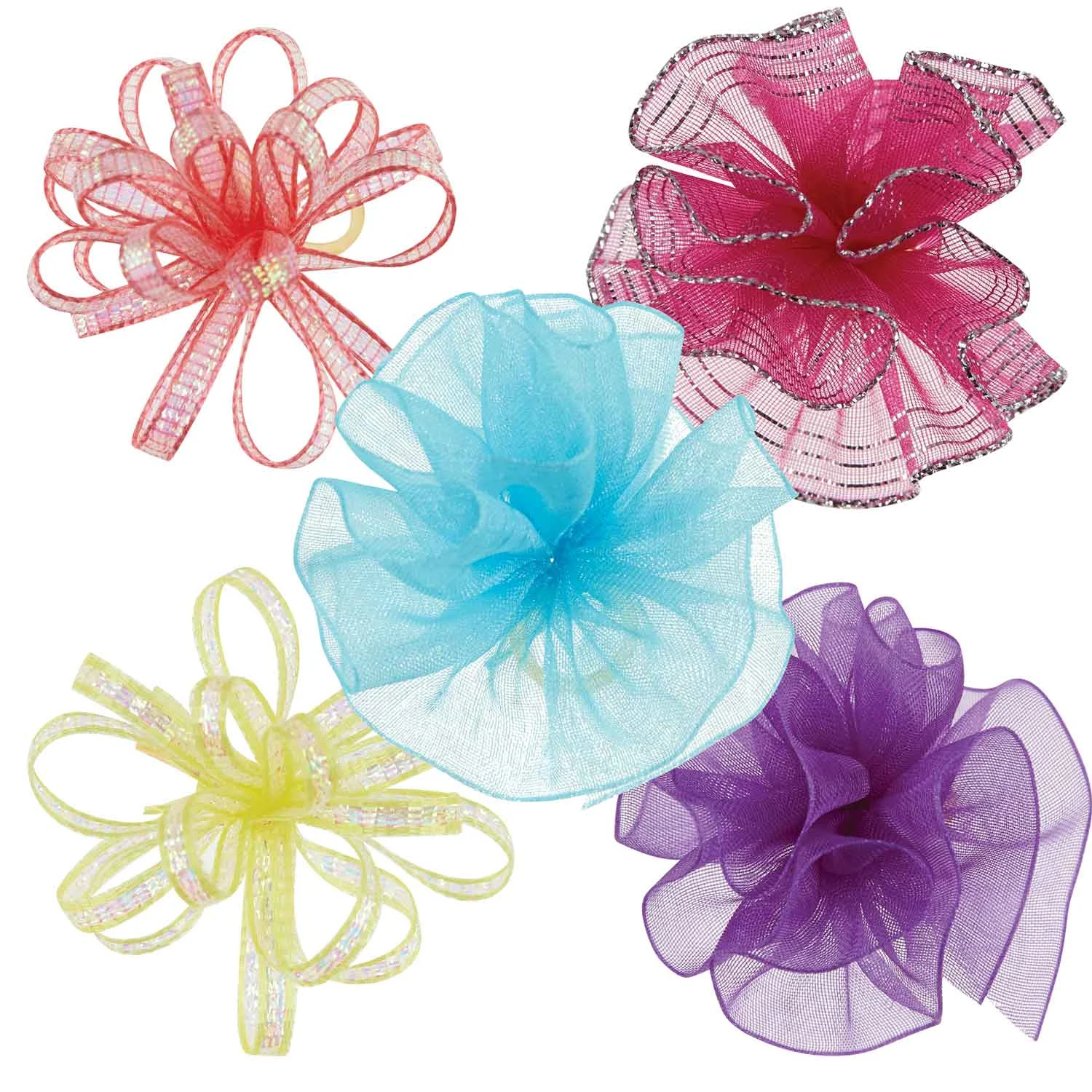 Bardel Bows Bright Pixie and Puff Bows