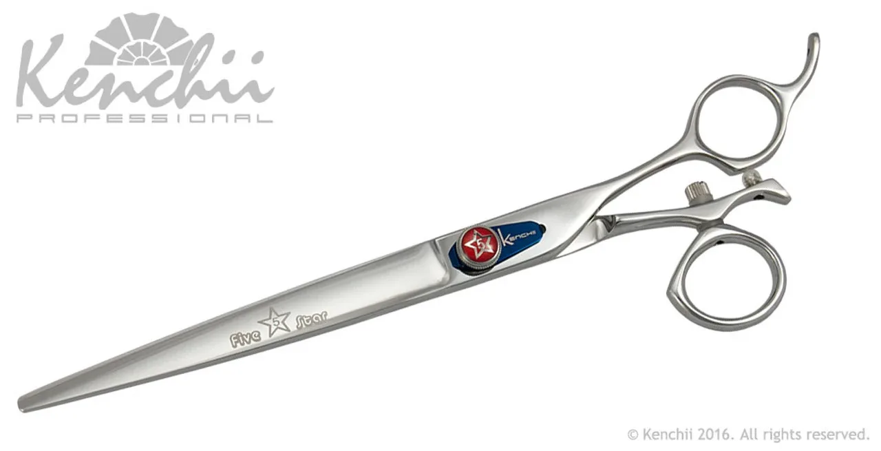Kenchii Five Star Swivel Straight Shear, 8 inch