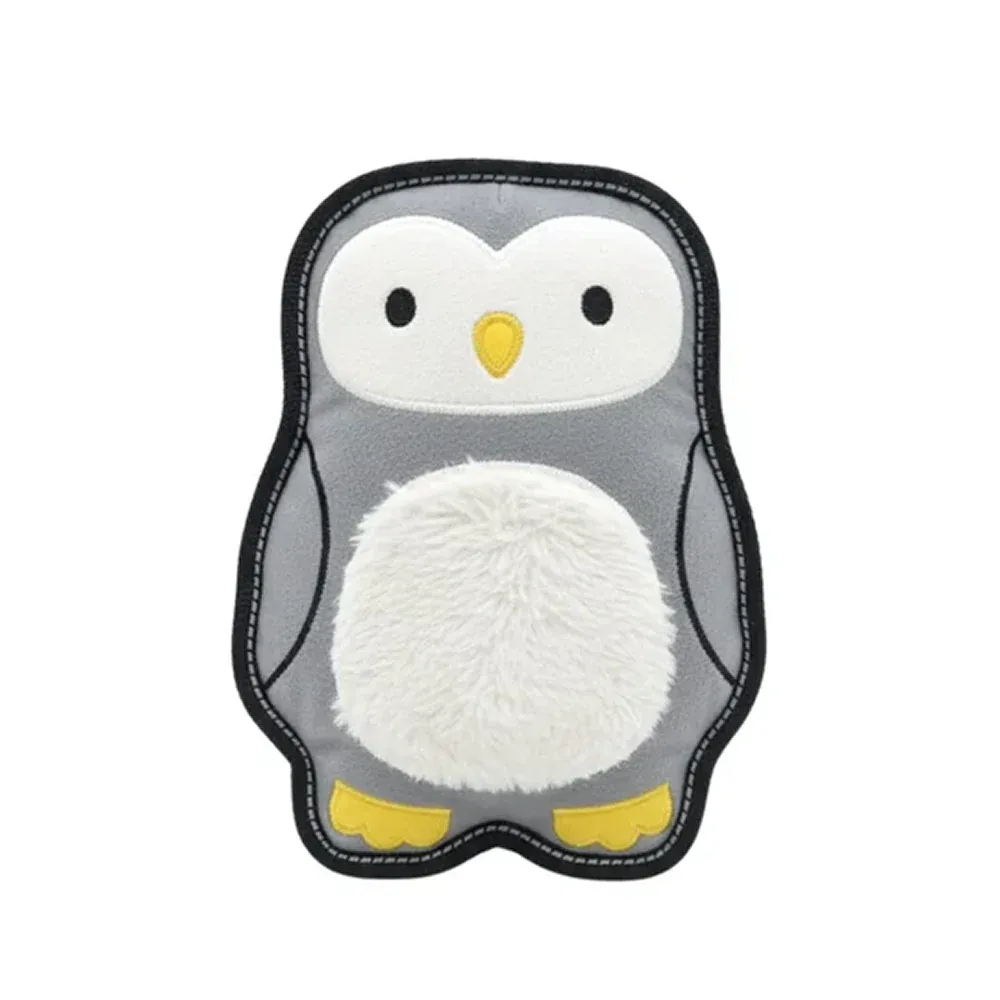 Pawpourri Penguin Flattie Toy for Dogs